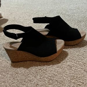 Clarks Cork Wedges